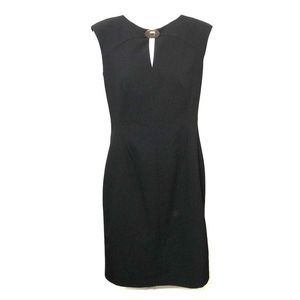 Calvin Klein Black Career Sheath Dress